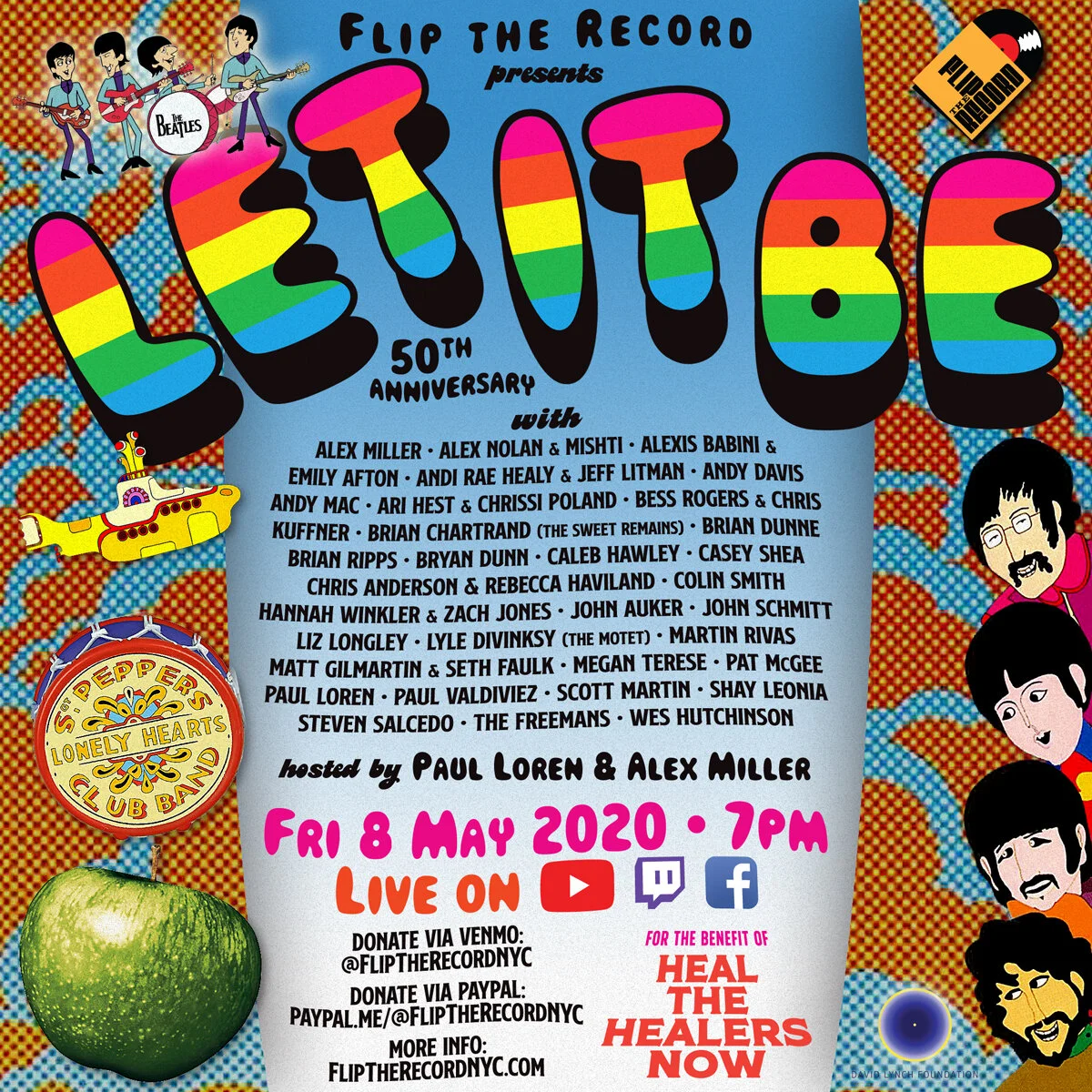Flip the Record presents, "Let it Be" 50th Anniversary