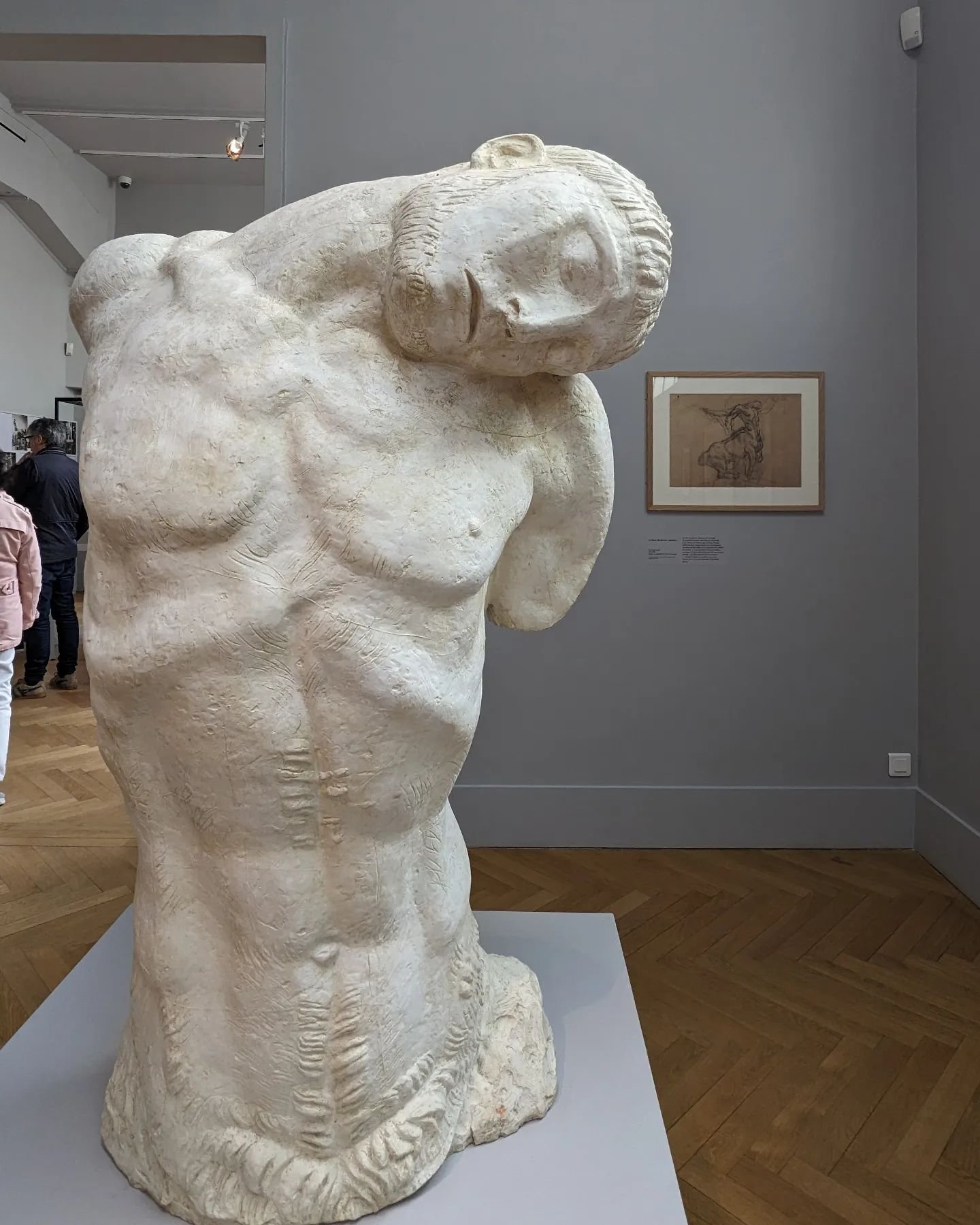 Antoine Bourdelle, Centaure mourant (Dying Centaur), 1914, plaster @museebourdelle

This is one of the most beautiful artworks I have ever seen. I did not expect this to hit me so hard, but it was crying-in-the-gallery-moment for me (it's only ever h