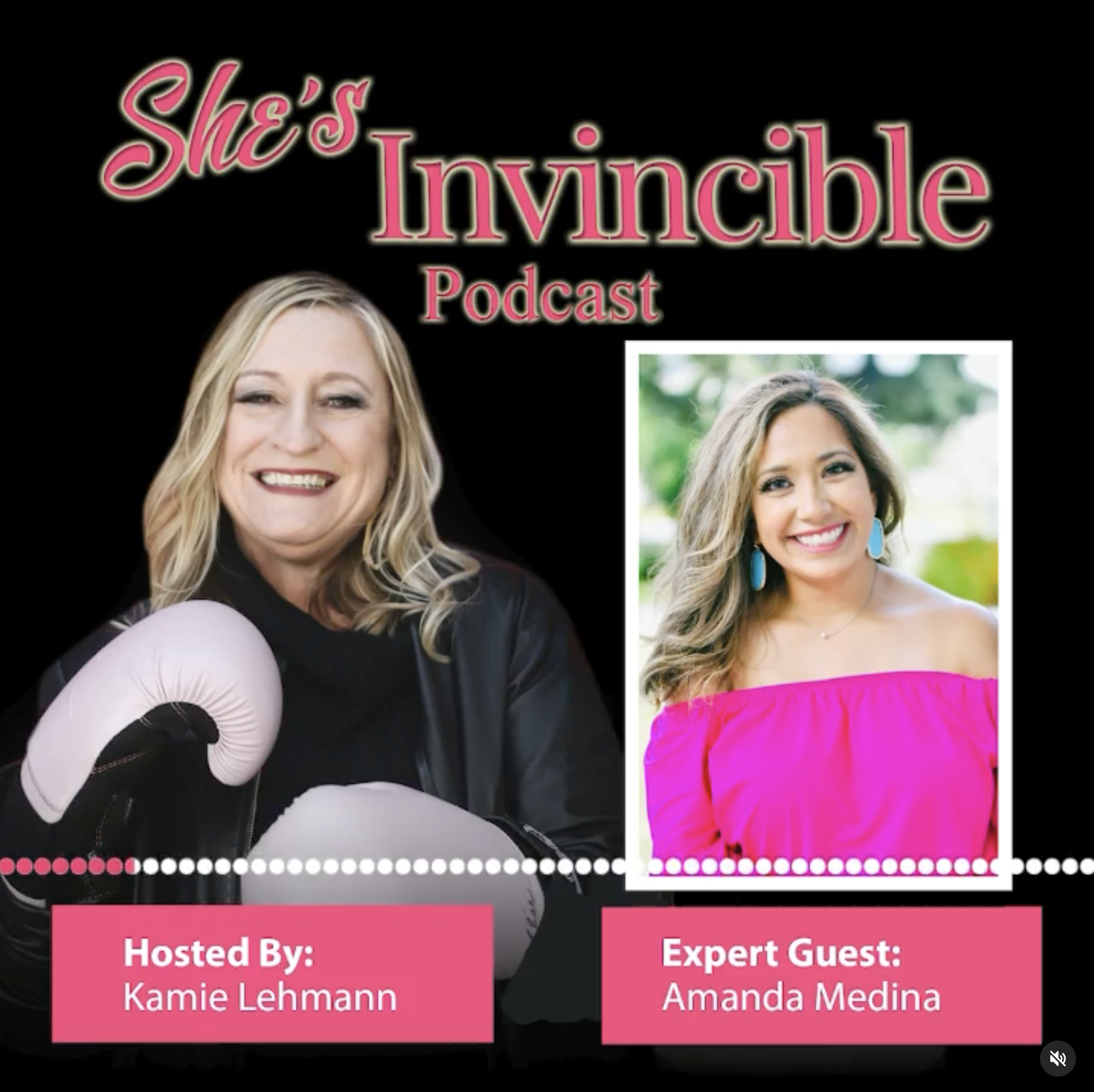 SHE'S INVINCIBLE PODCAST: AMANDA MEDINA
