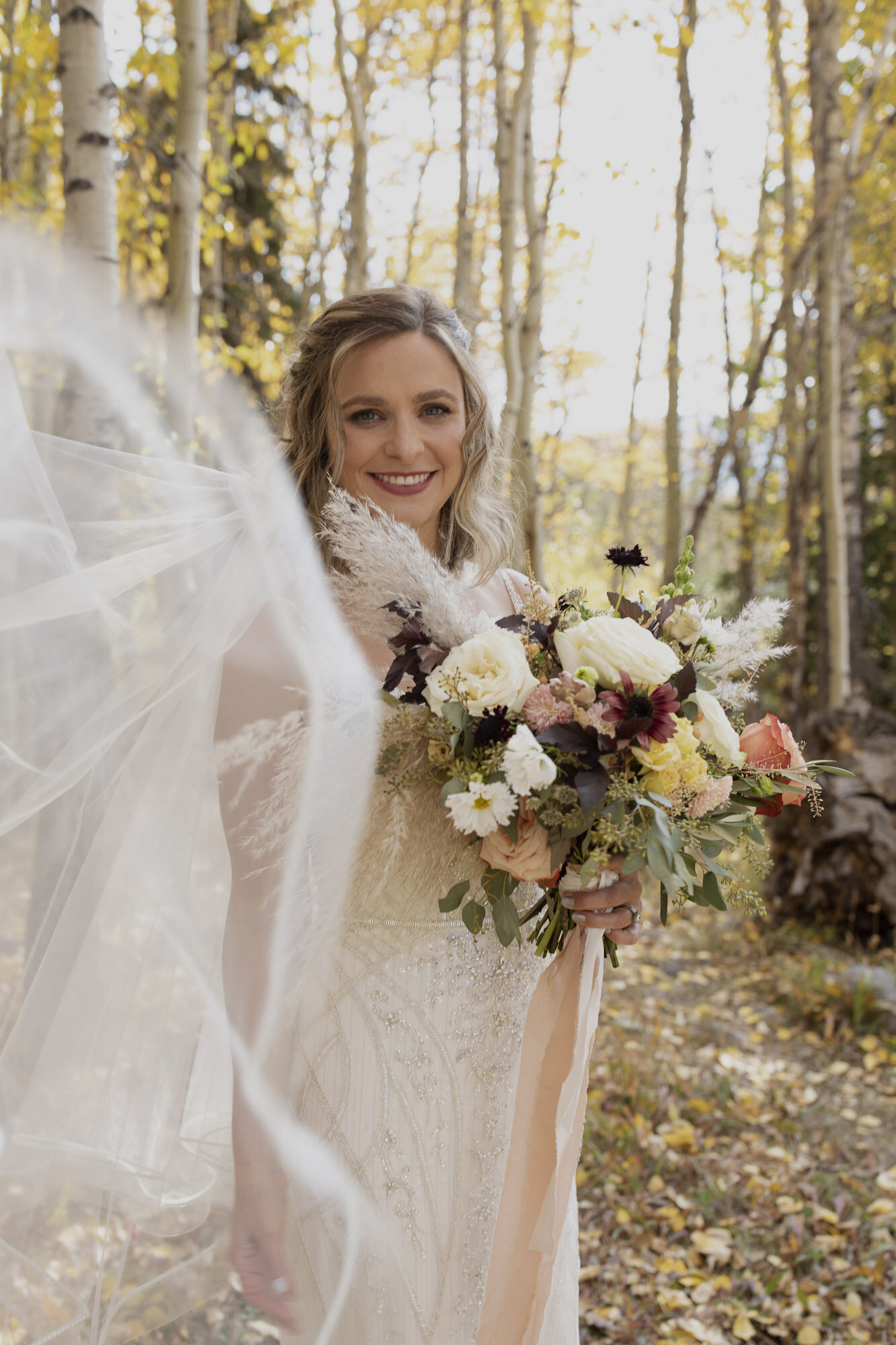 Jessica's Fall Mountain Bridal Session by Tessa Sheehan Photography