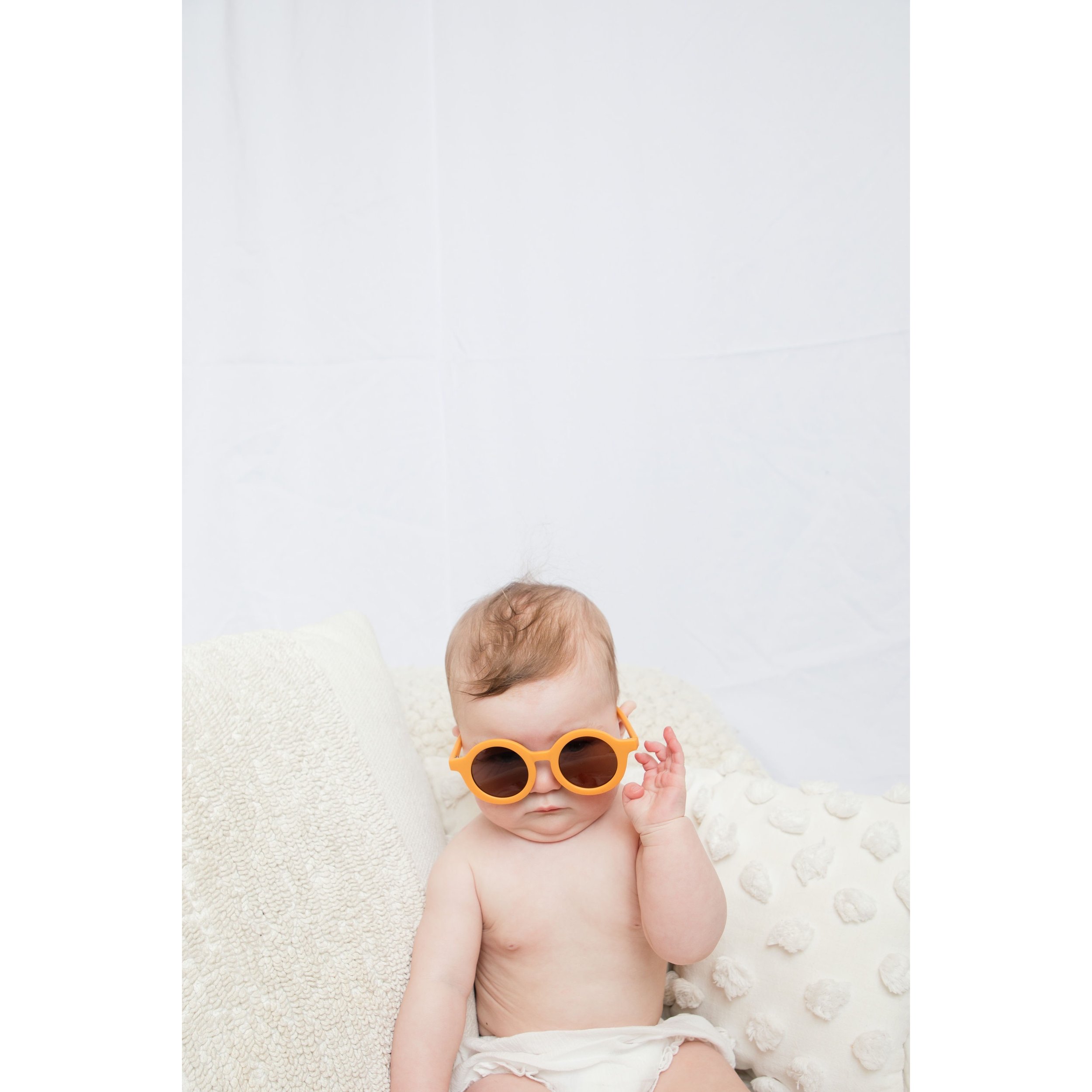 Baby portraits of Minnie in Sun Valley Idaho