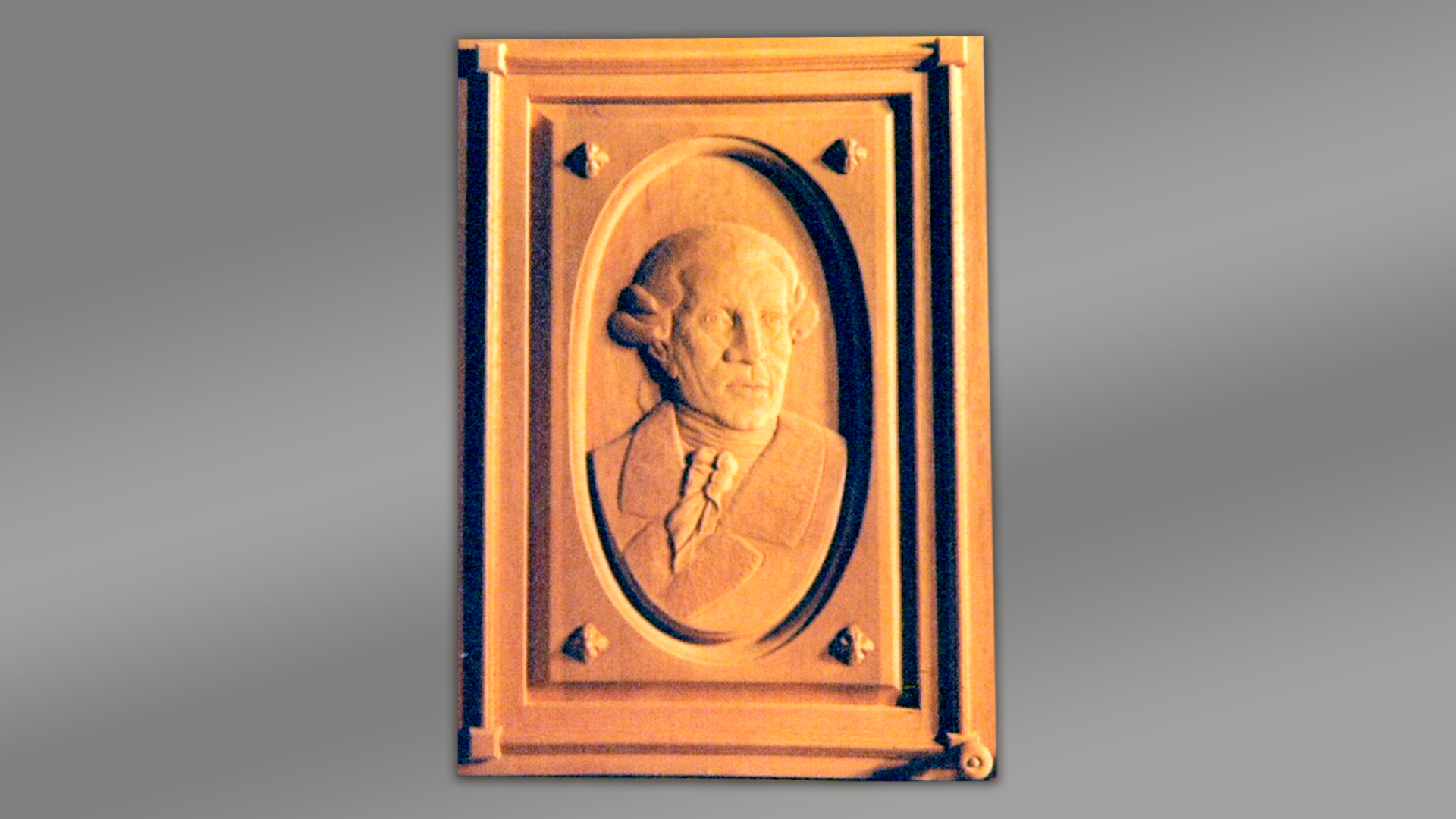 Carved Panel of Haydn