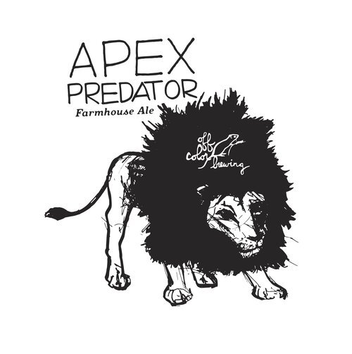 OFF COLOR BREWING Chicago apex predator mouse STICKER decal craft beer brewery 