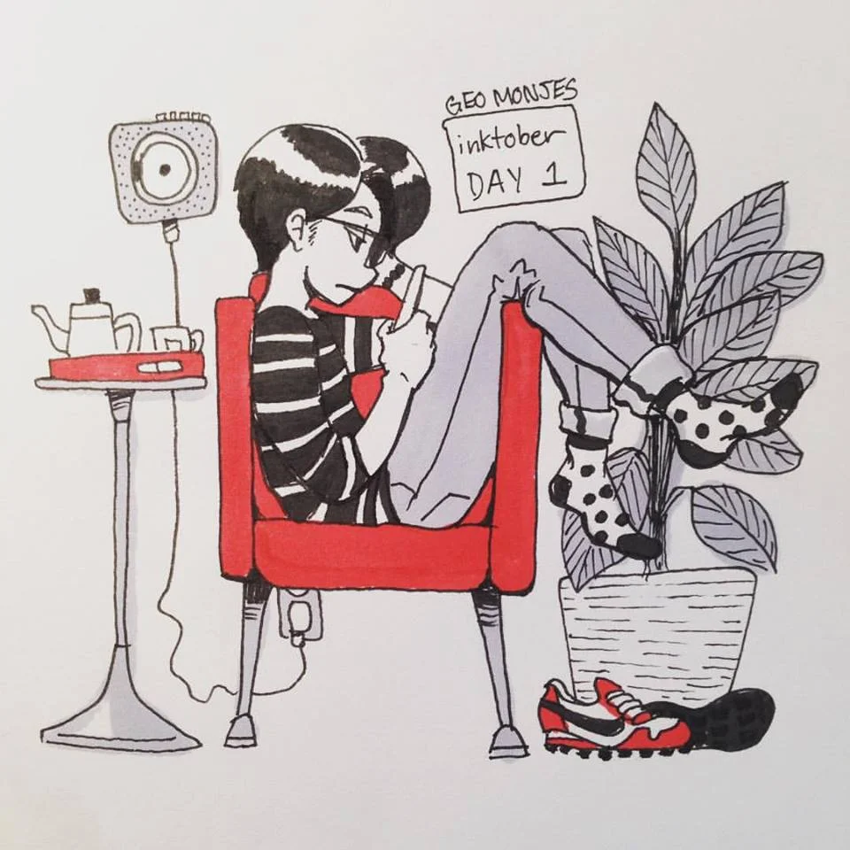 Day 1: Amazon Wishlist - Muji Wall Mounted CD player, Noda Horo Enamel Pottle (White), Pokemon Center Pikachu White Mug, Kotobuki Red Lacquer Serving Tray, Crate&Barrel Nero Accent Table, Ikea EKERÖ Chair in Skiftebo orange, Scotch & Soda Polka Dot Socks, Nike Air Pegasus 83