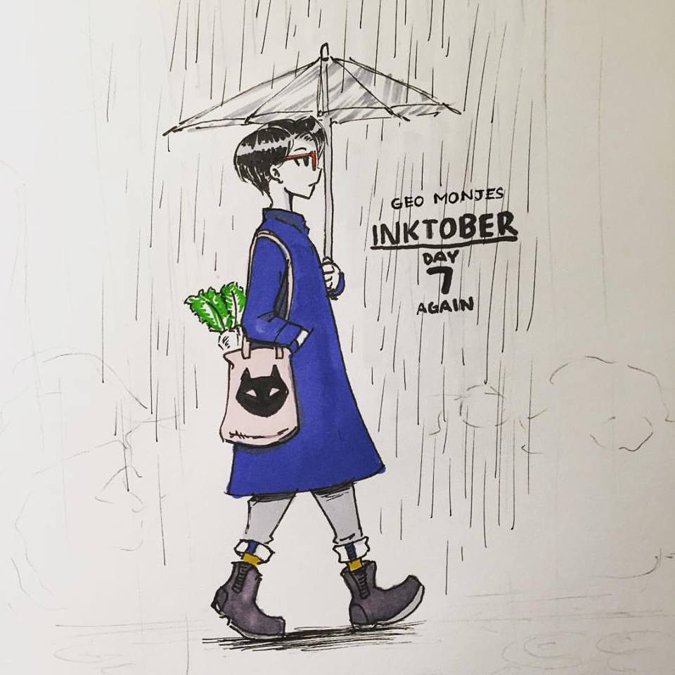 Day 7: (I wasn't really satisfied with the last one so I did another) Amazon Rainy Day Wishlist - Lawson clear Umbrella, Jins MCF-15S-U190 Red Violet Glasses, FANGIRRLZ NYAnki tee, black cat tote bag, Uniqlo Cashmere Chesterfield Coat in Blue, Dr Martens 2976 Boots, Daikon Raddish