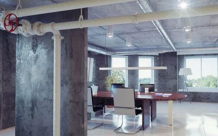 Pipes, fittings and ducting that are not properly restrained could prove deadly in an earthquake. Photo credit: 123rf