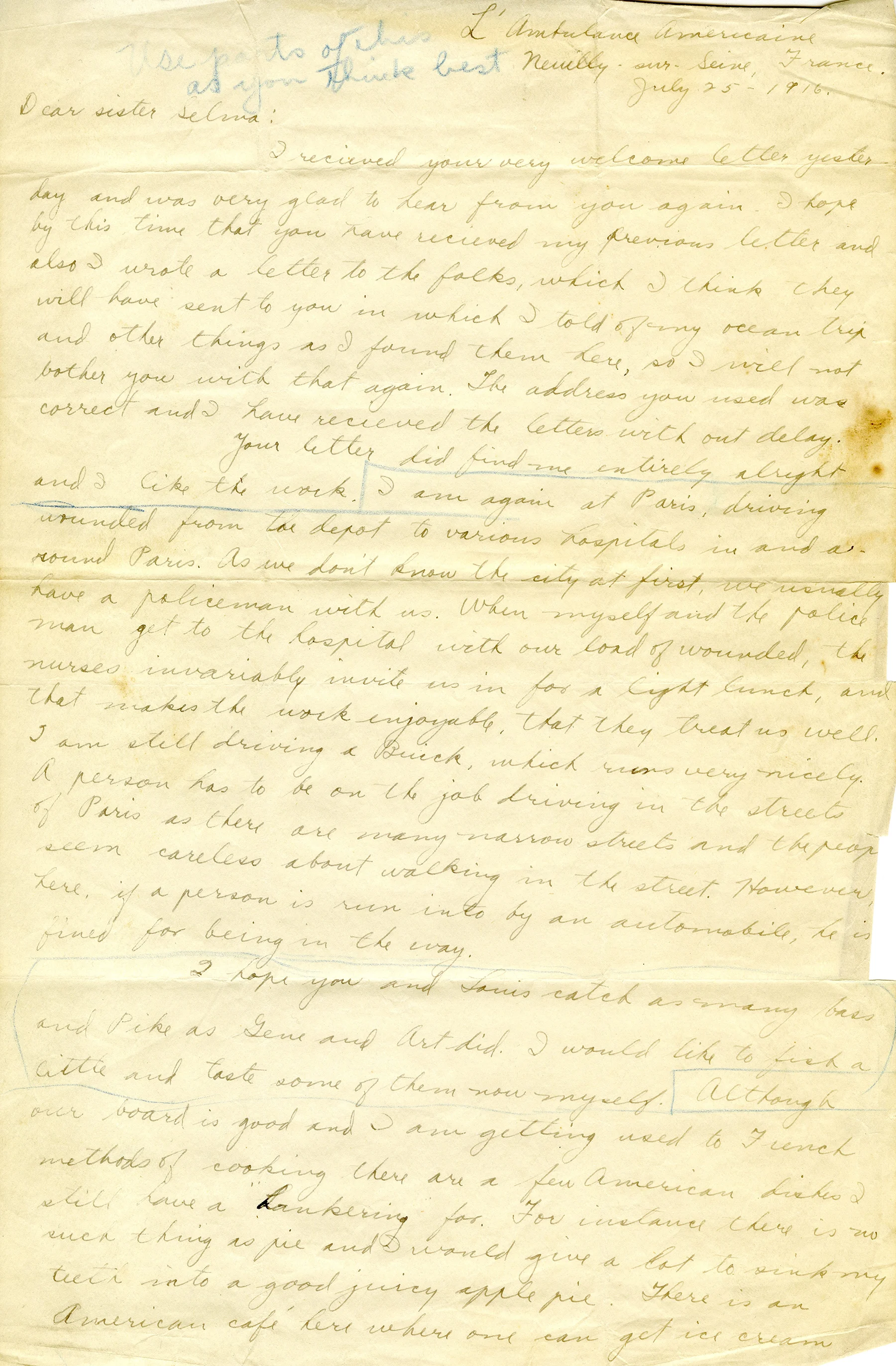 7| July 25, 1916