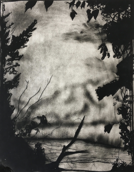 SHF View, 10" x 8", Solar Etching