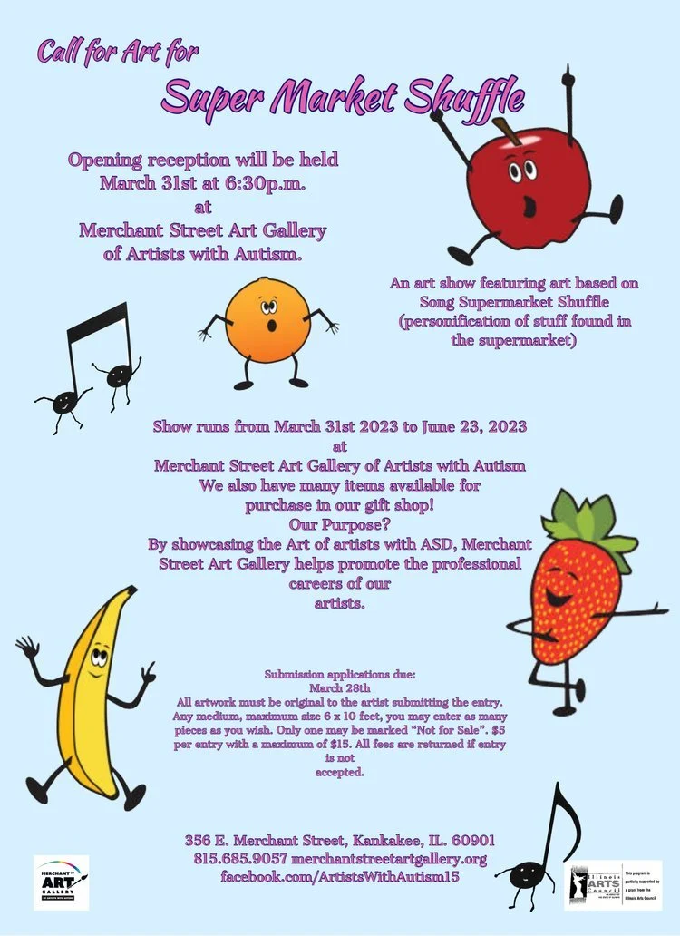 Call for Art for Super Market Shuffle
