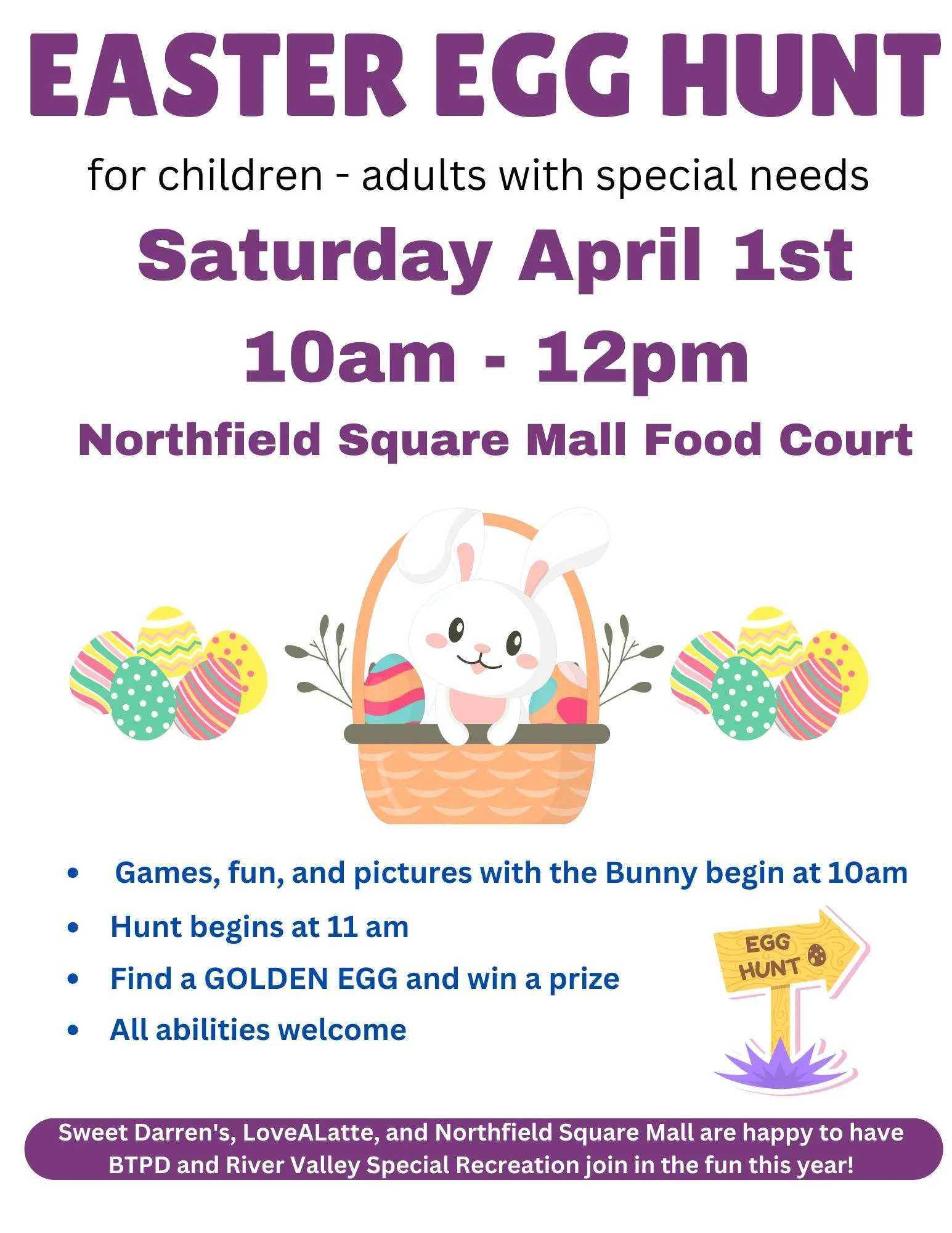 Easter Egg Hunt at Northfield