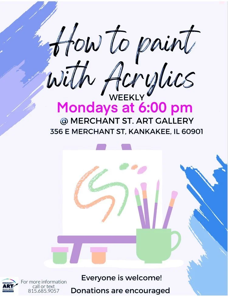 How to paint with Acrylics