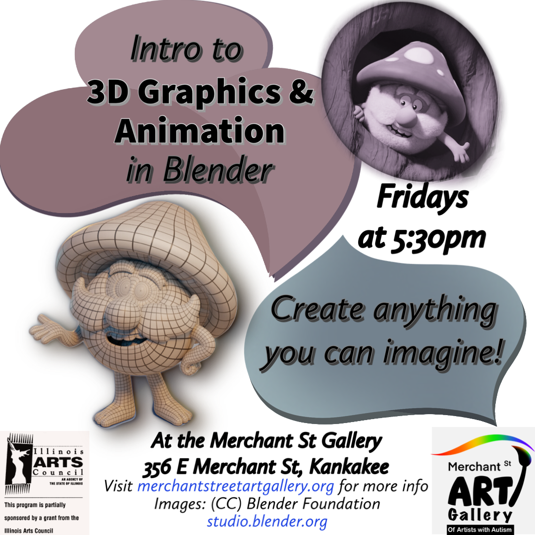 Intro to 3D Graphics &amp; Animation in Blender