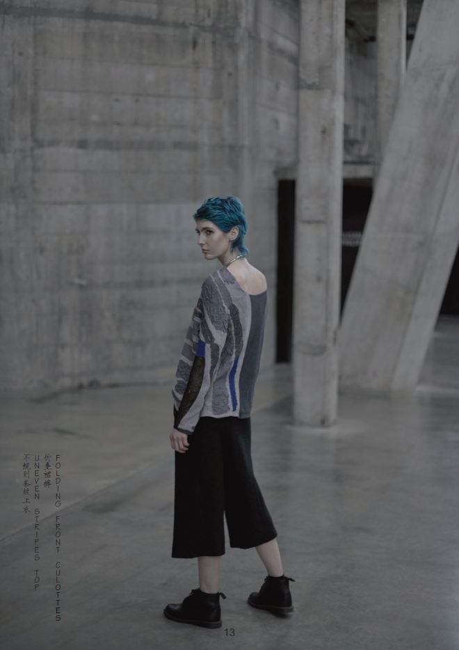 FOLDING FRONT CULOTTES