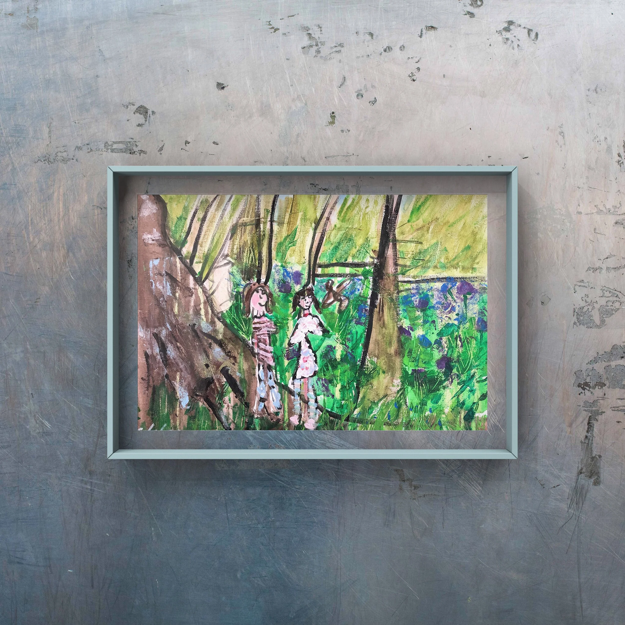 Spring Bluebells Land