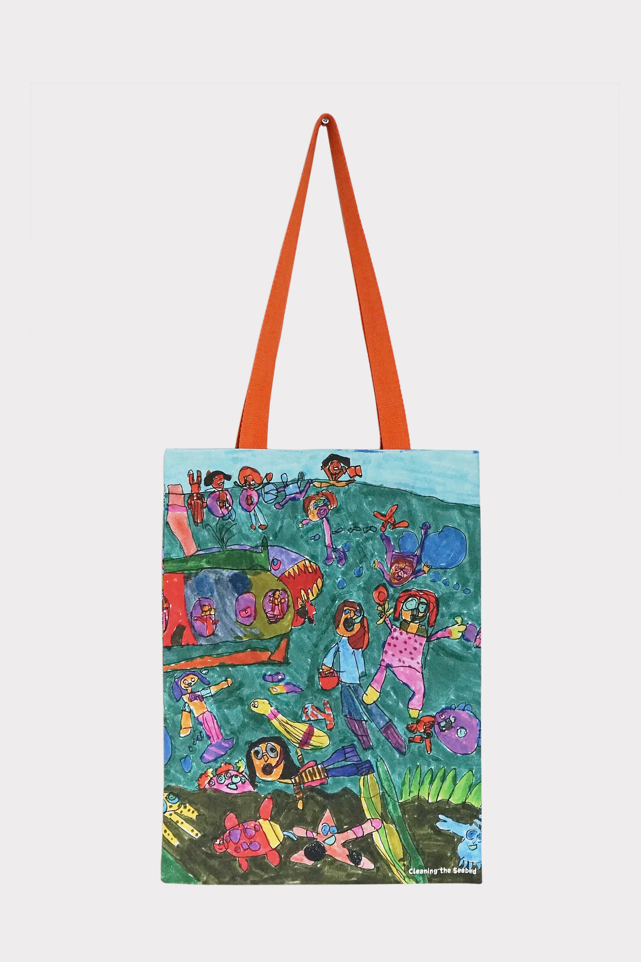 Cleaning the Seabed Tote Bag