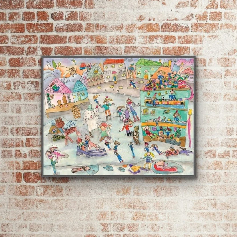 Busy Busy Christma Village