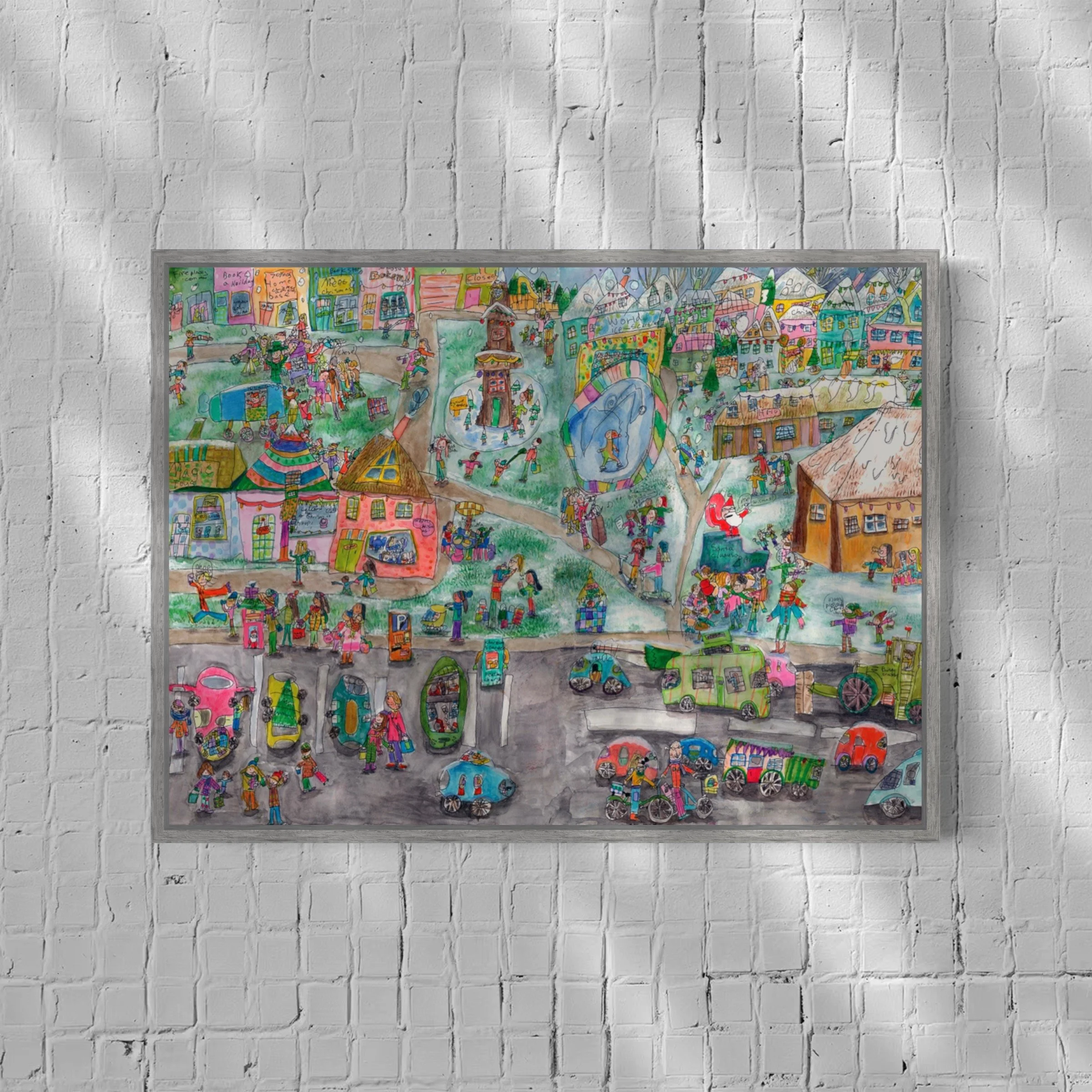 Christmas Story-5--High Street +Village