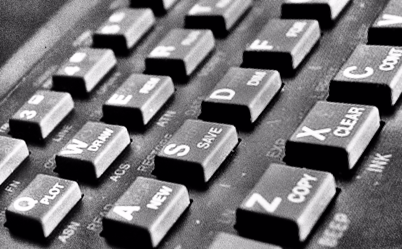 A keyboard that may give you arthritis...