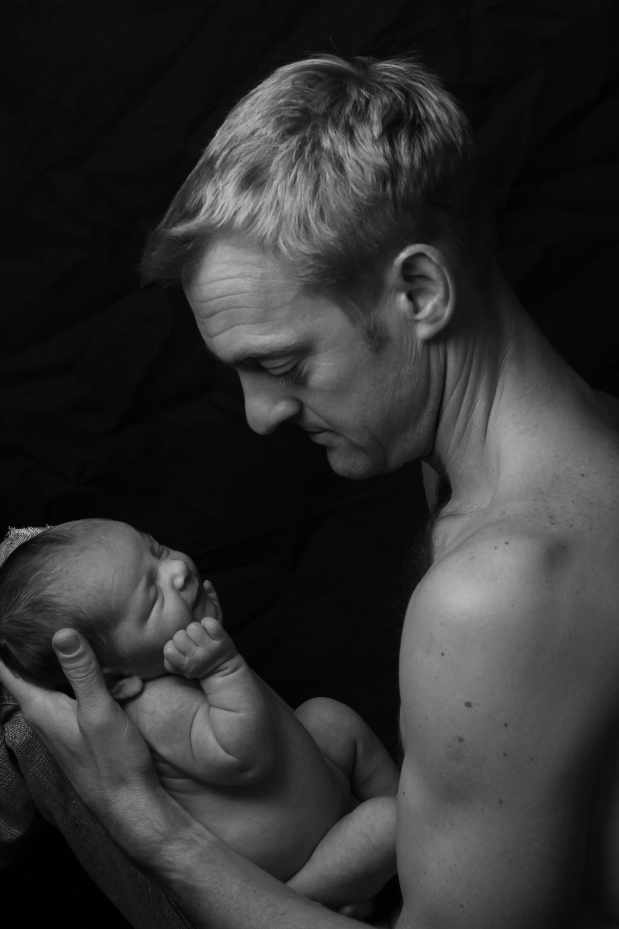 Jesse James Hall - 1 Week Old, Photo by Sally Hall