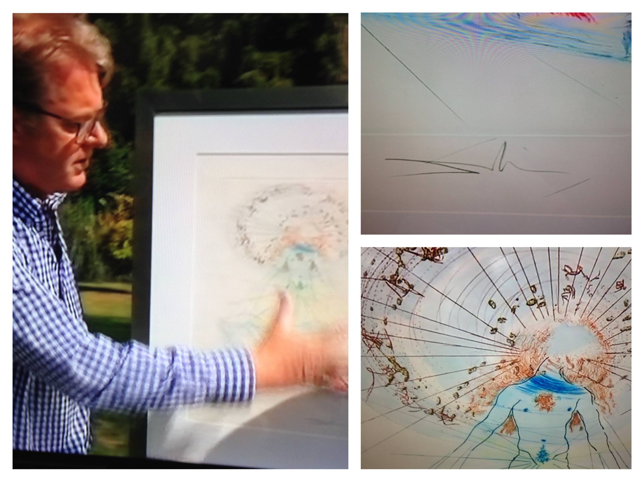 WOW! English antiques expert and television presenter Jonty Hearnden, is selling a stunning Salvador Dali, aptly named 'The Voice of my Beloved' to raise funds for his chosen Charity - Blue Skye Thinking!!! Good luck this week Jonty, as you compete to make the most profit on BBC's 'Put Your Money Where Your Mouth Is' - BBC One. £1754.59 was raised thanks to the genrerosity of local businesses and art enthusiasts.