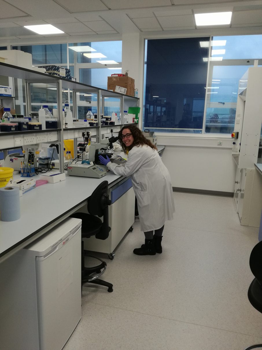 Gemma Llargués Sistac working at Northern Institute for Cancer Research