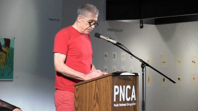 Write Now: Tom Spanbauer at PNCA