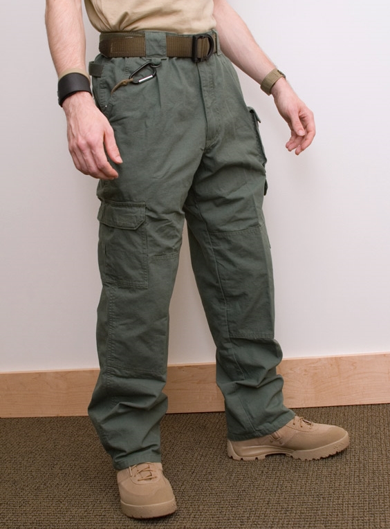 5.11 Pants good for the range, not good for the mall with your kids. 