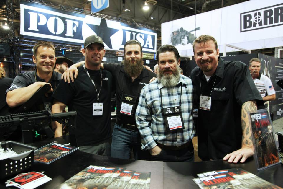 STS Crew meeting up with friends at POF USA and Straight8 Photography . Erin Switzer and Jason Swarr .