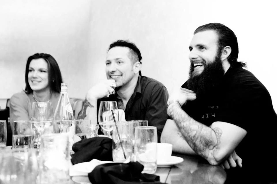 STS grabbing dinner and drinks with Zoltan from Five Finger Death Punch .