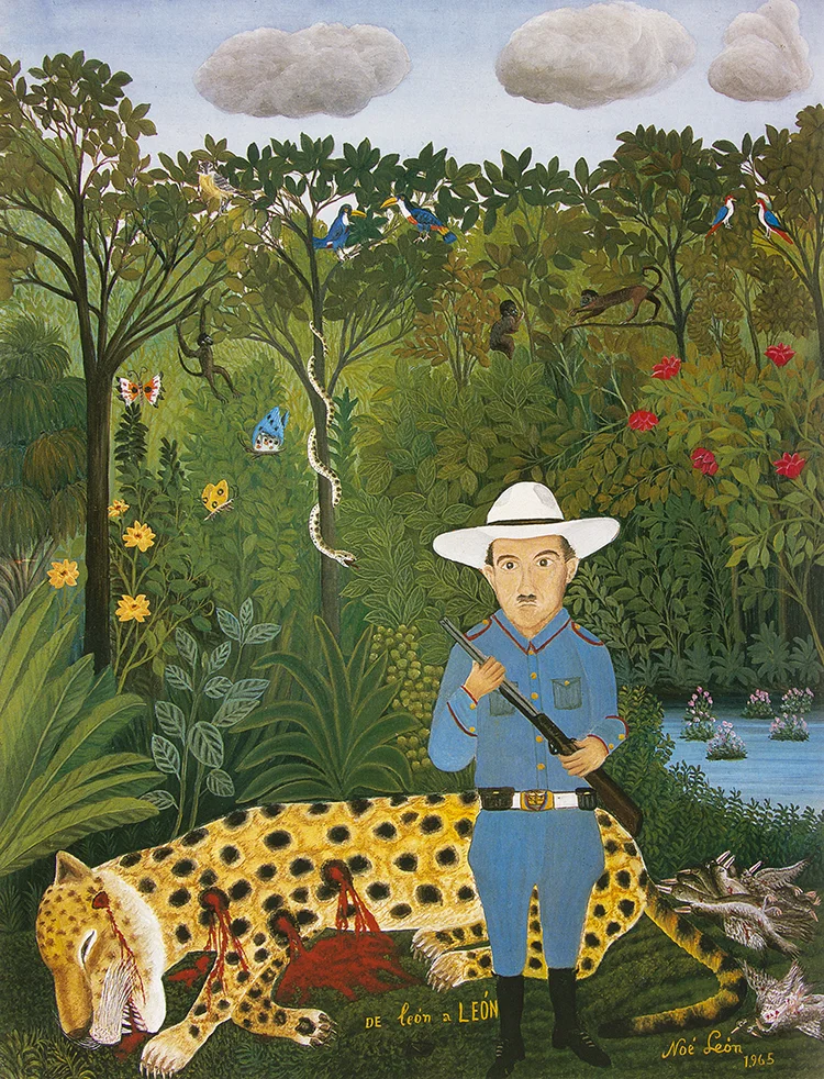 El pintor Oscar Barreto , Bogotá (COL).