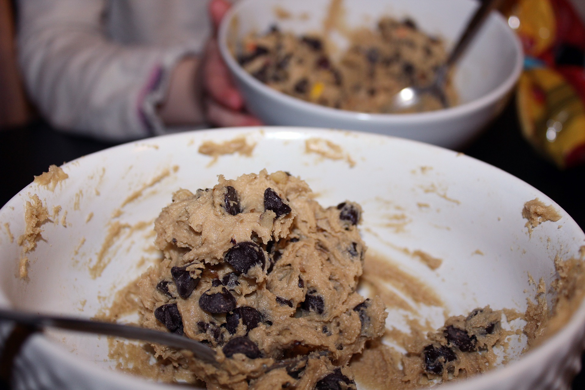 Above, I present to you a stock photo of cookie dough.
