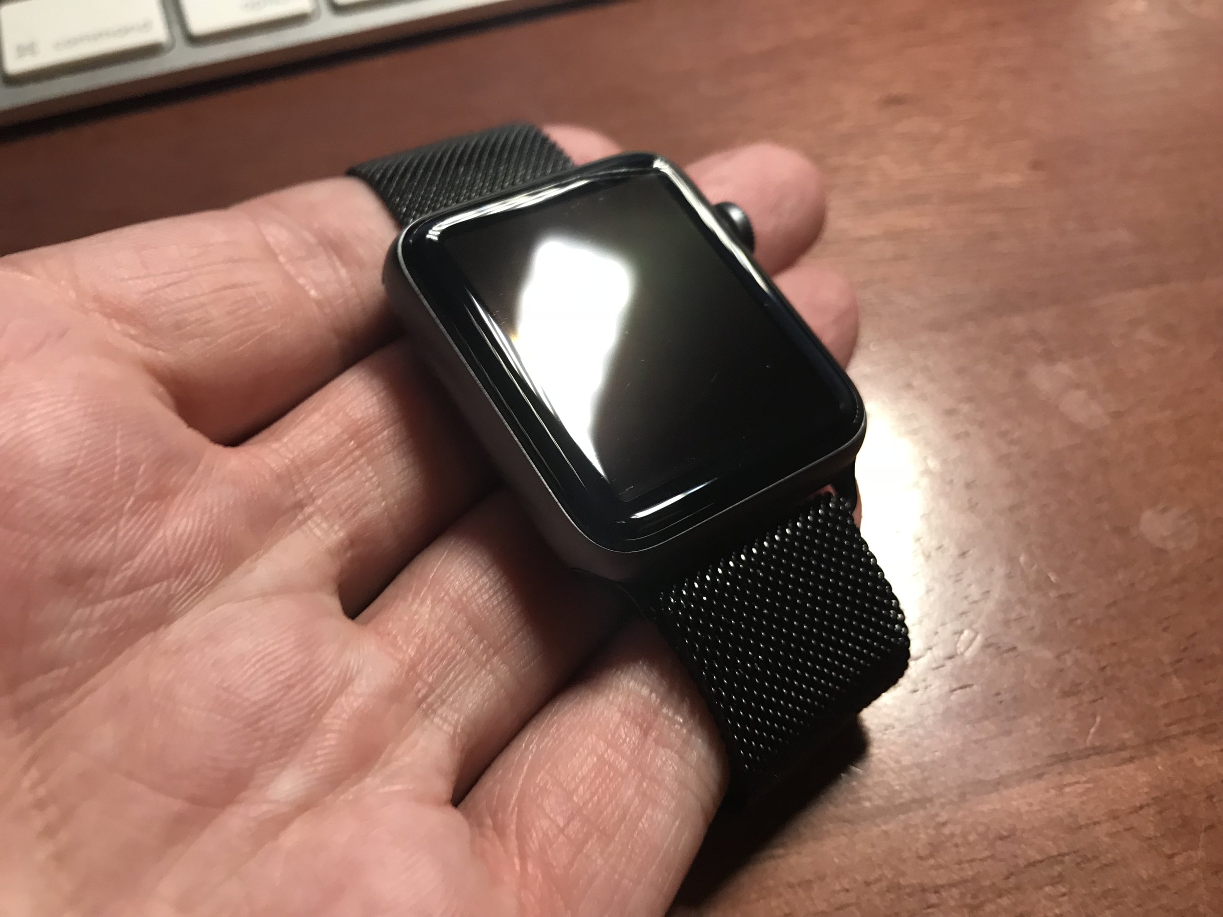 Used Apple Watch Series 2, 42mm Space Gray Aluminum — Casey H