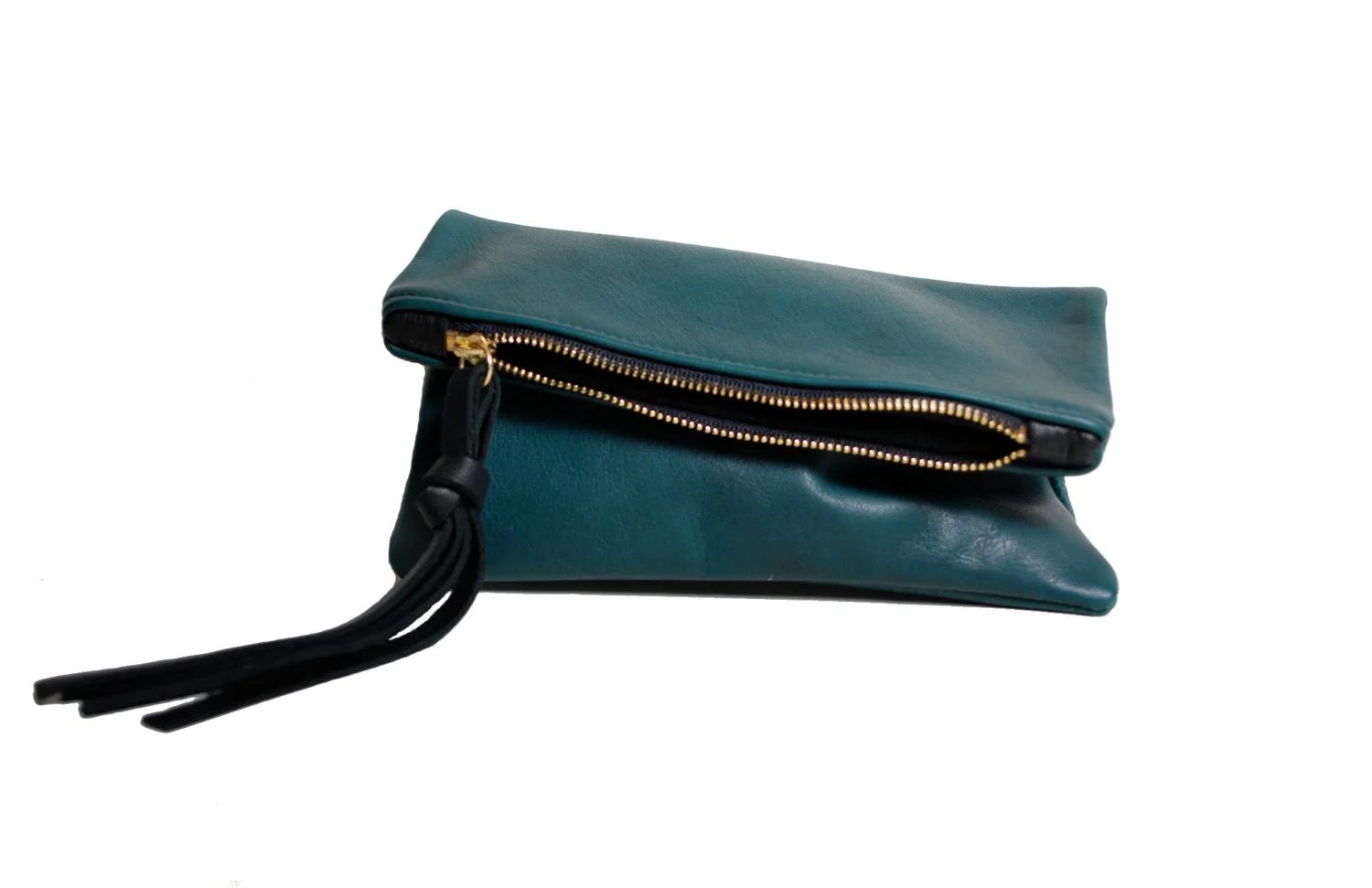 abete green mini fold clutch.jpg