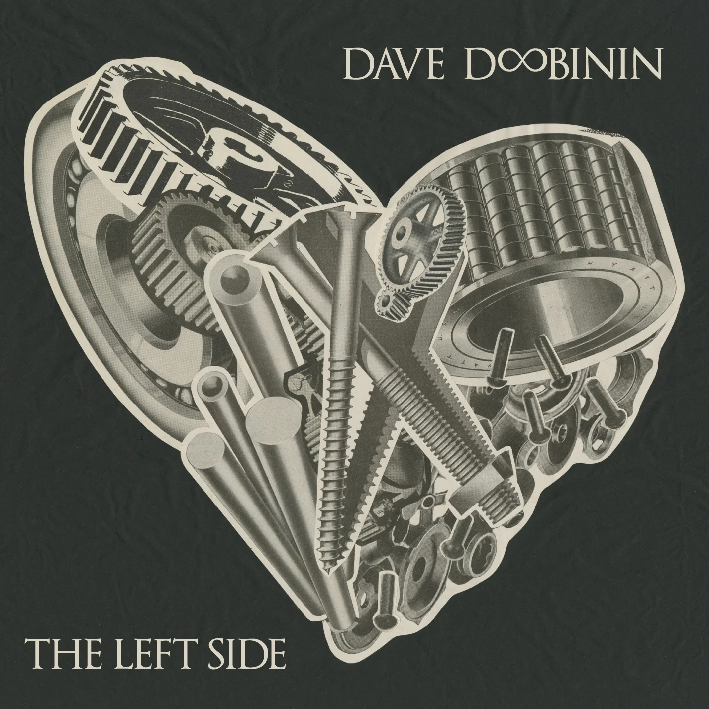 Dave Doobinin, The Left Side, 2015. Produced, Mixed, Drums, Percussion, Synths whole album. Purchase here: https://itunes.apple.com/us/album/johnny/id947547130?i=947547141&ign-mpt=uo%3D4