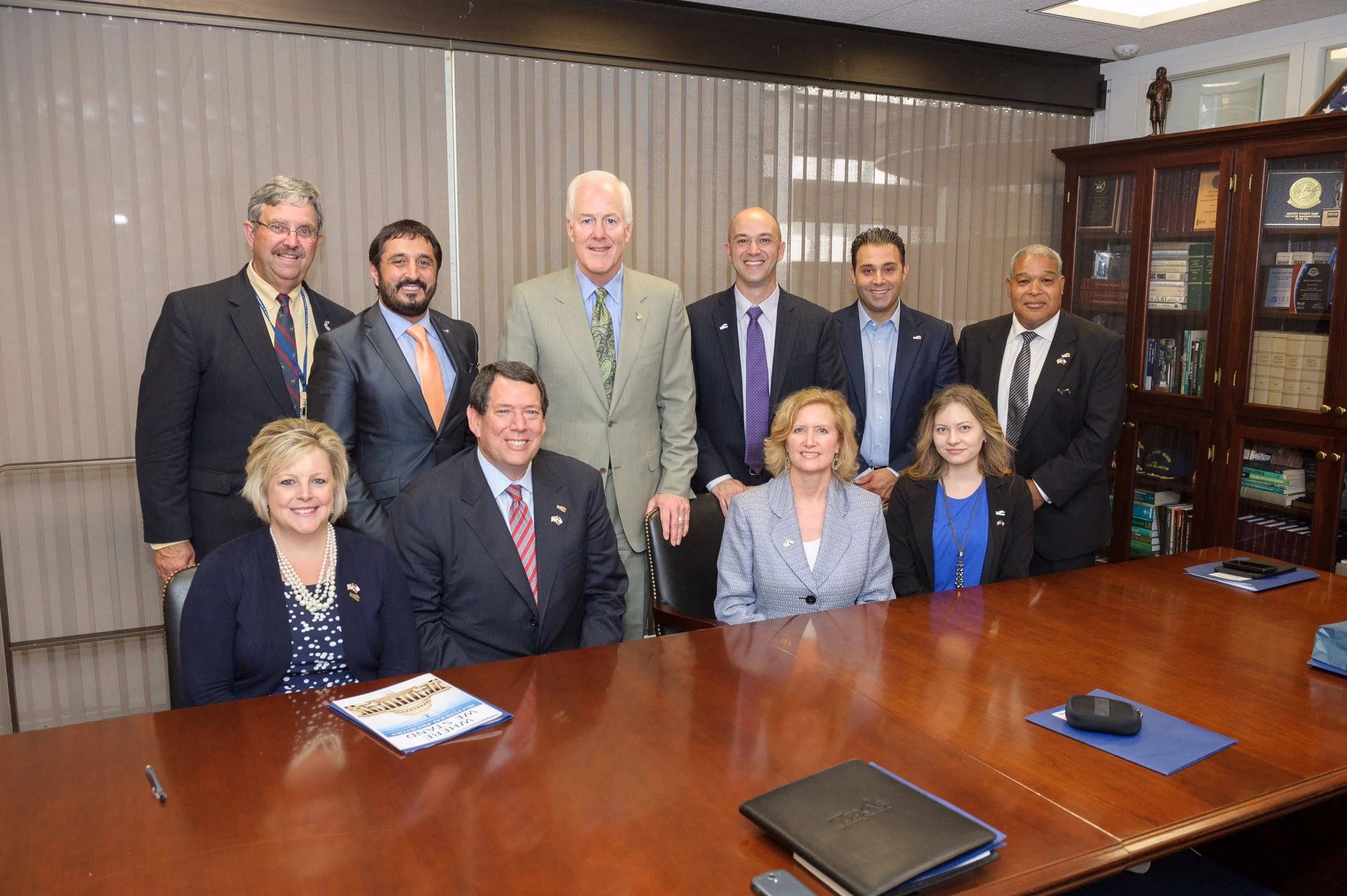 The Irving Delegation with U.S. Senator John Cornyn.