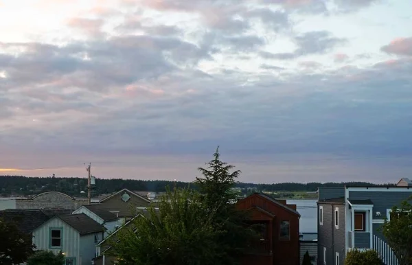 9 o'clock on Whidbey Island
