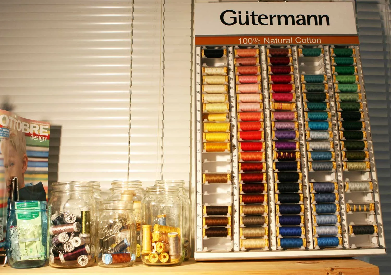 My Rainbow of Thread Colors