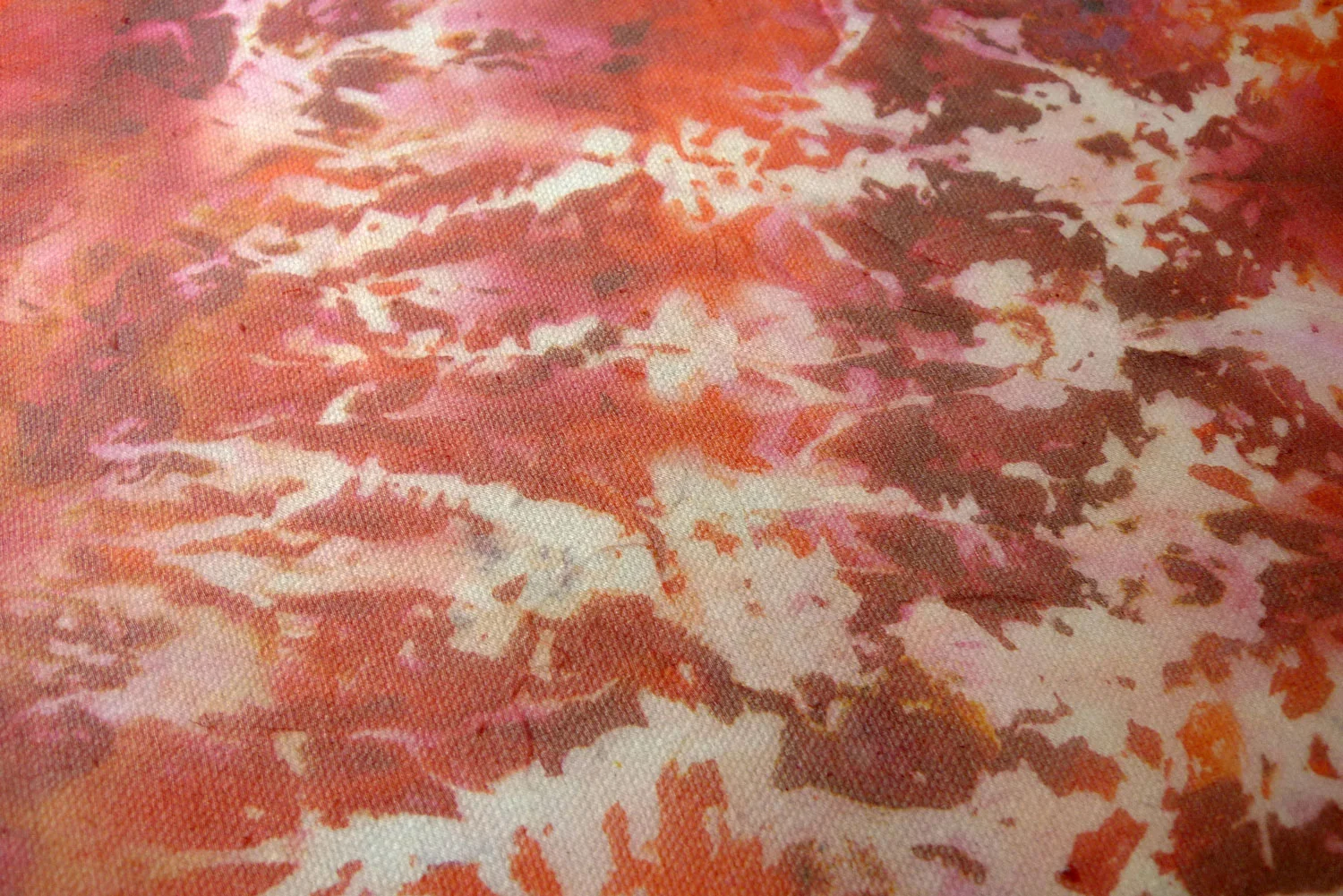 Silk Organza - Musk Melon (ProChem 200), Deep Orange (6), Rust Orange (8)