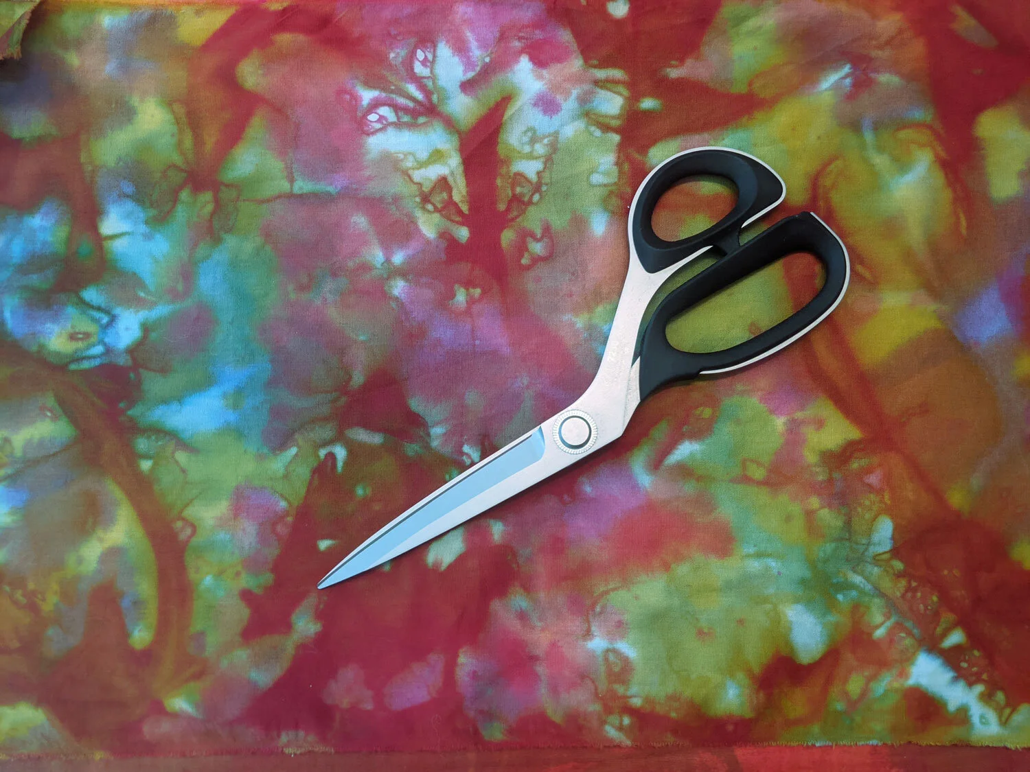 Moisture Variations in Dye Painting