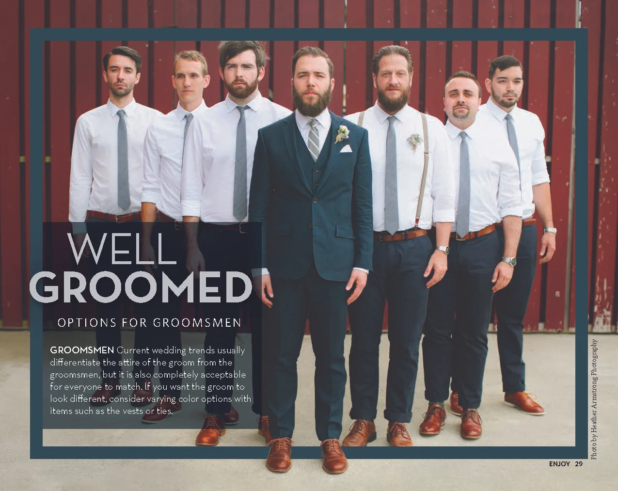 Enjoy Magazine | Redding Bridal Show | Wedding Style Guide