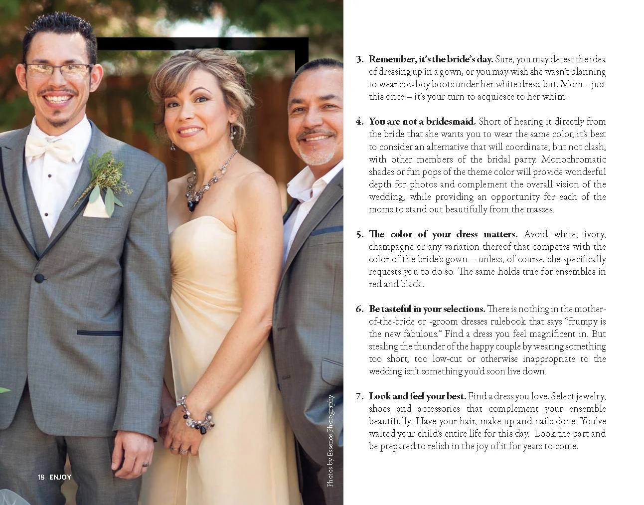 Enjoy Magazine | Redding Bridal Show | Wedding Style Guide