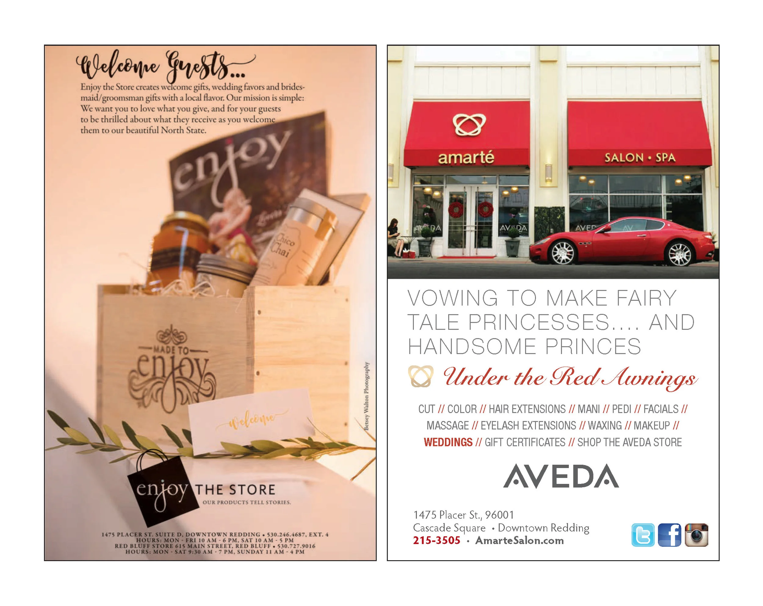 Enjoy Magazine | Redding Bridal Show | Wedding Style Guide