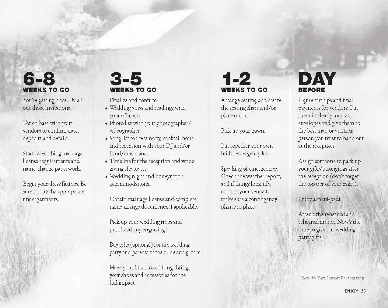 Enjoy Magazine | Redding Bridal Show | Wedding Style Guide