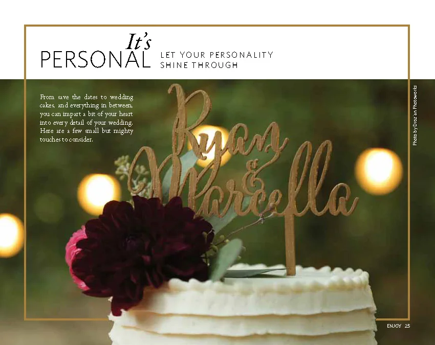 Enjoy Magazine | Redding Bridal Show | Wedding Style Guide