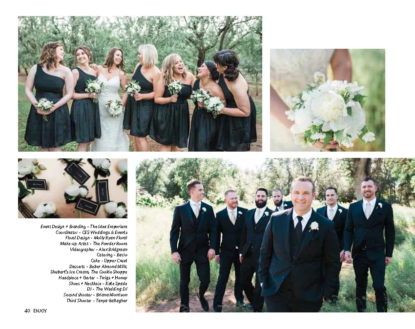 Enjoy Magazine | Redding Bridal Show | Wedding Style Guide