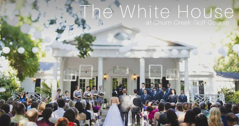 The White House at Churn Creek Golf Course | Norcal Weddings