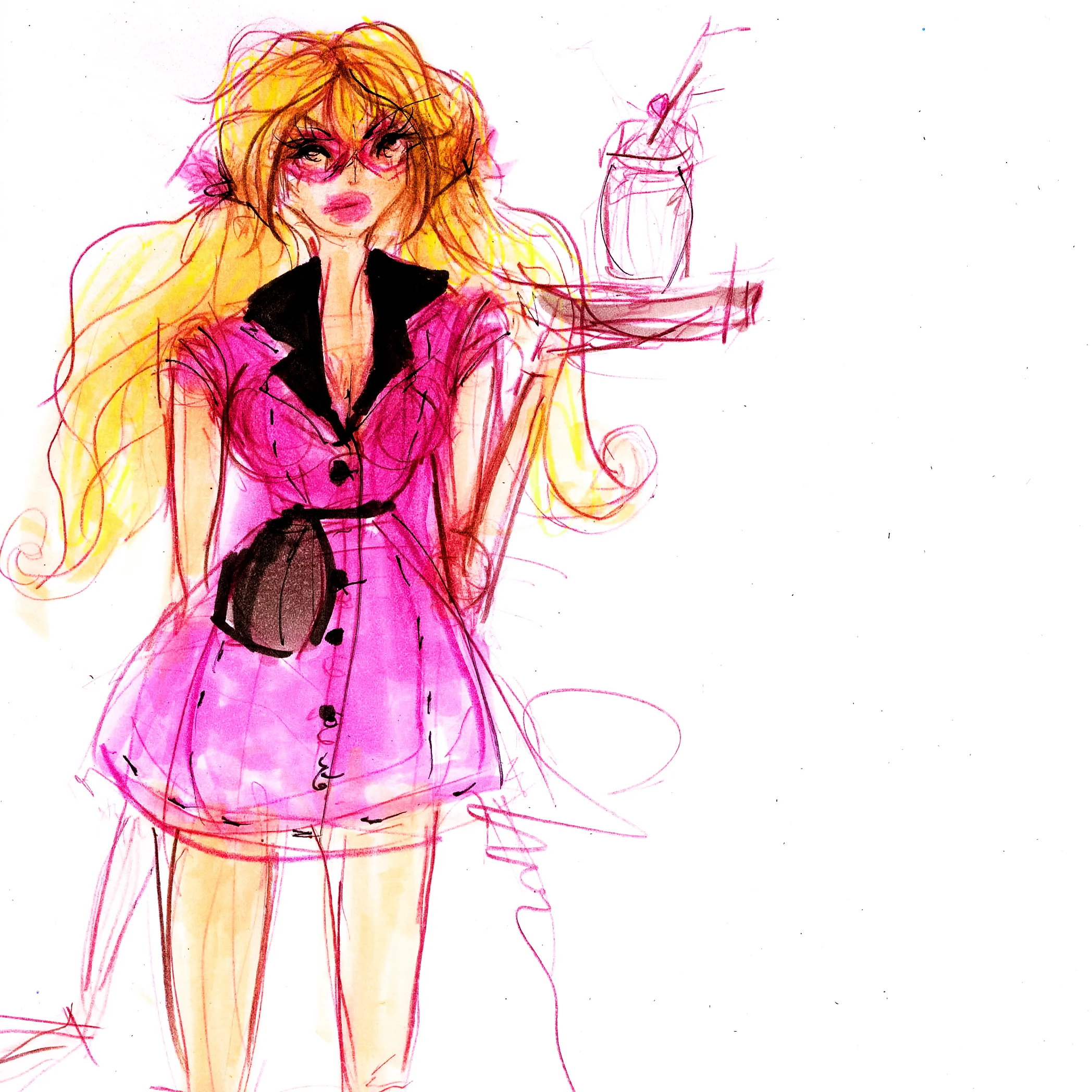 BRITNEY "YOU DRIVE ME CRAZY" RAGDOLL PRINT