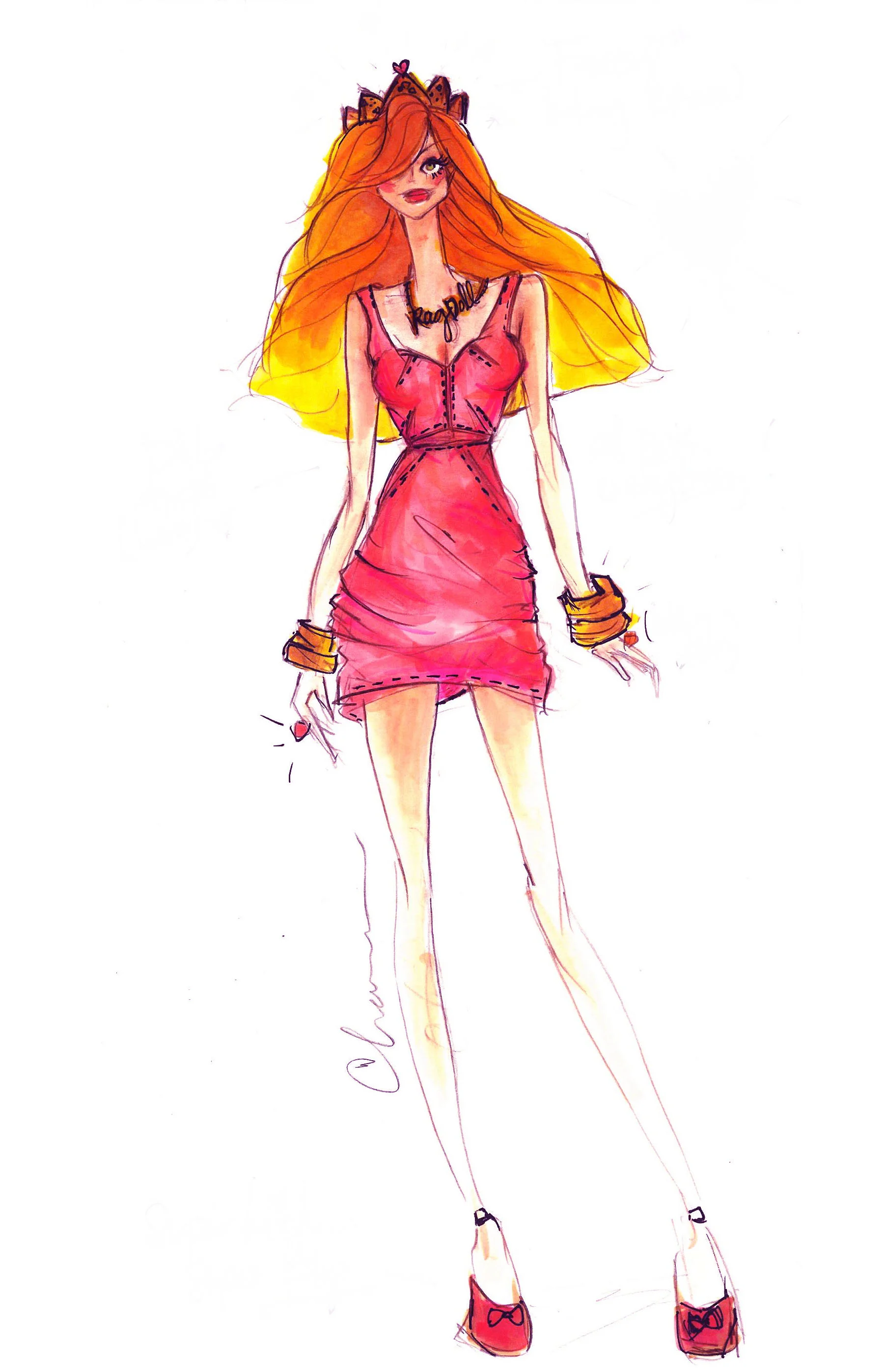 BIRTHDAY RAGDOLL PRINT