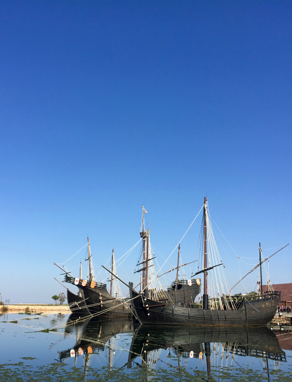 Palos de la Frontera (of the frontier to the New World, not to the frontier to Portugal, which is some distance away). 3:07 pm 17 November 2015. iPhone 6 Plus.