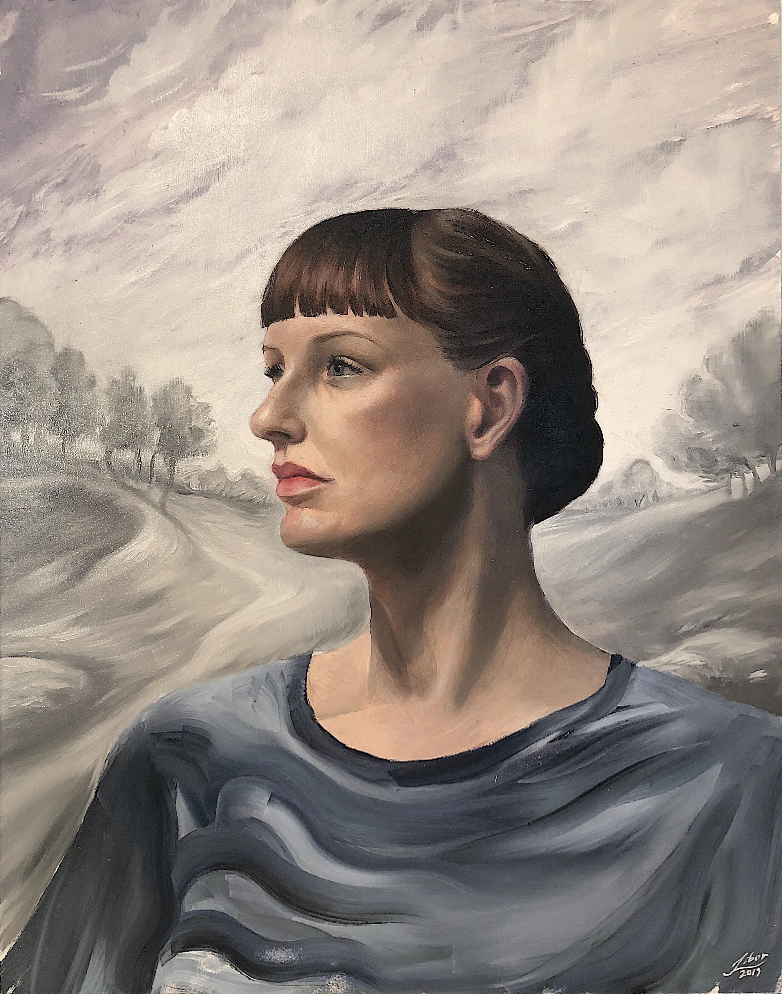 The Gardener, 11%22 x 14%22, oil on panel, by Jessica Libor 2019.jpg